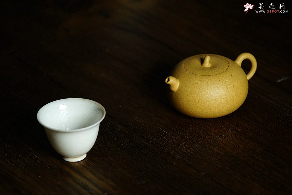 紫砂壶图片：于洪霞全手新品 娇小可人 纯正本山段泥  秋之小瓜  - 美壶网