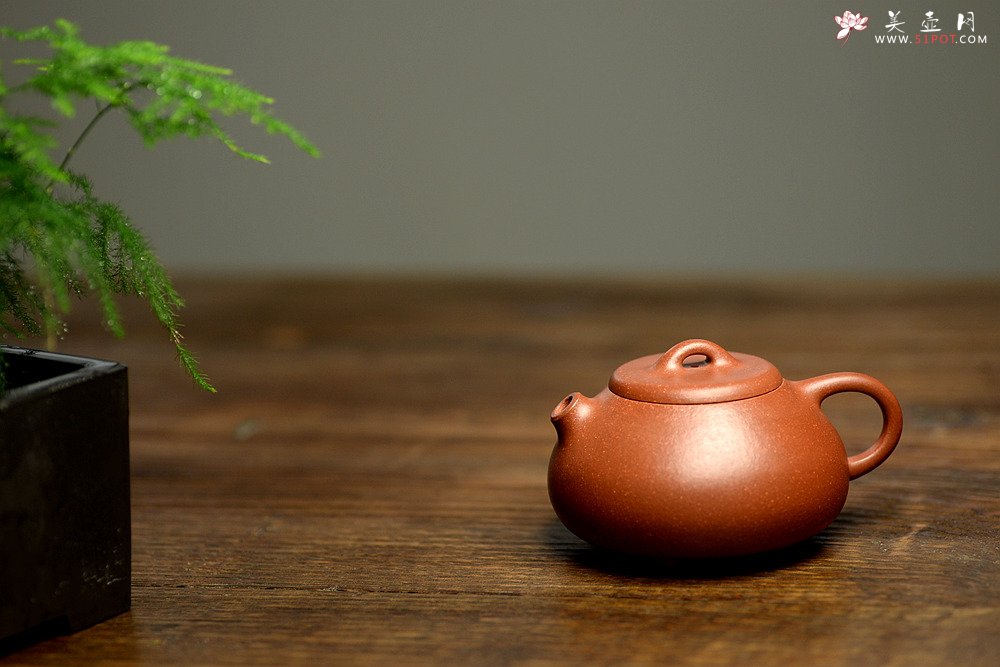 紫砂壶图片：优质降坡泥 周路健全手近作 禅瓢 实用耐品 - 美壶网