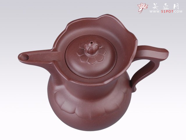 紫砂壶图片：菱花僧帽 - 美壶网