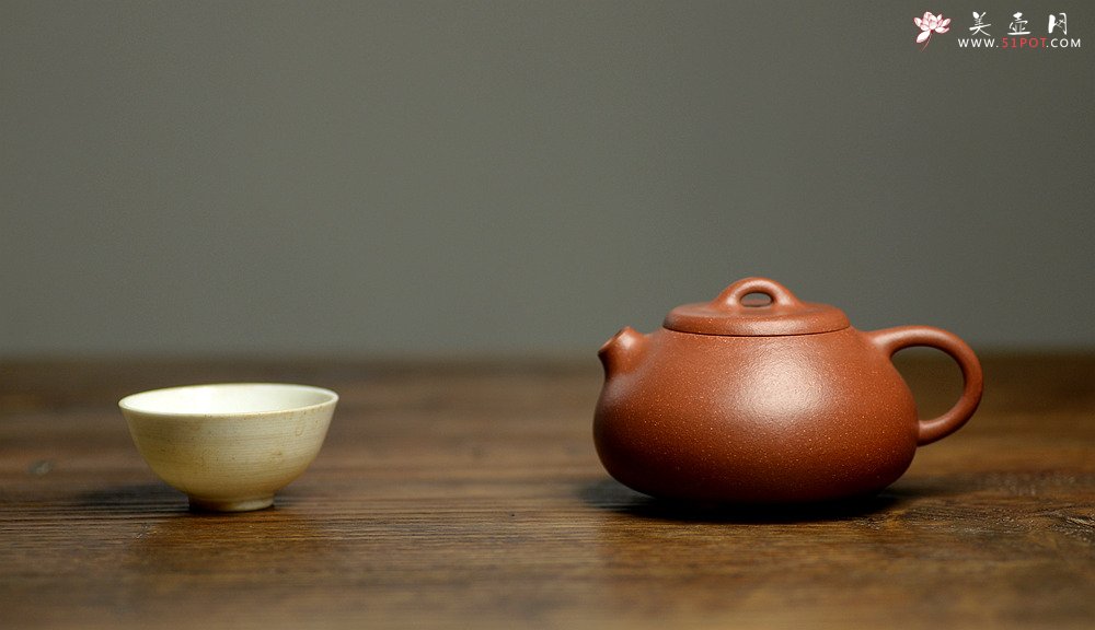 紫砂壶图片：优质降坡泥 周路健全手近作 禅瓢 实用耐品 - 美壶网