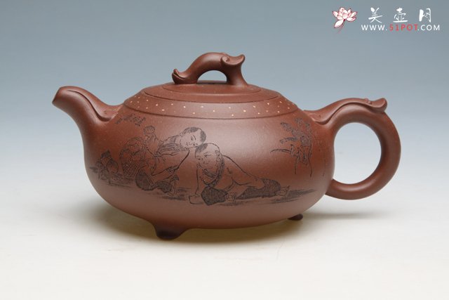 紫砂壶图片：金玉满堂 - 美壶网