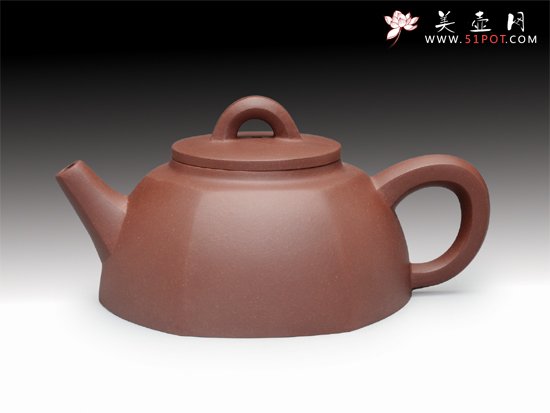 紫砂壶图片：六方井泉 - 美壶网