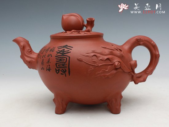 紫砂壶图片：寿桃壶 - 美壶网