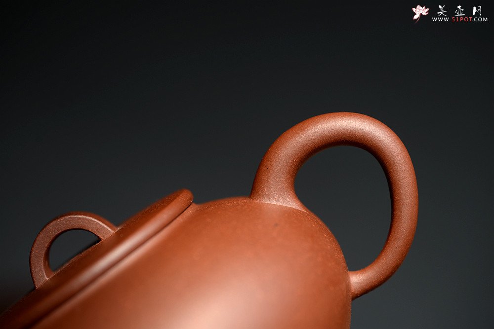 紫砂壶图片：詹黎明文气作品 别具风韵 全手巨轮珠 夏日畅饮必备 - 美壶网