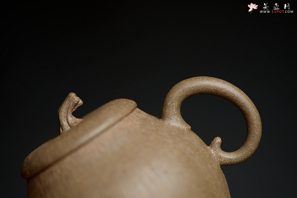 紫砂壶图片：潘小东全手新作 学院风 亭亭玉立 文气可人 玉瓜 - 美壶网