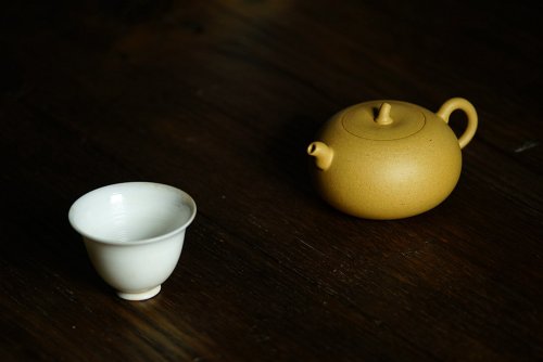 于洪霞紫砂壶 于洪霞全手新品 娇小可人 纯正本山段泥  秋之小瓜  原矿段泥