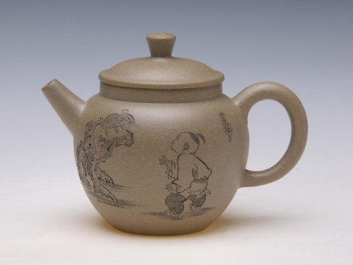 朱萍萍紫砂壶 真趣 老段泥