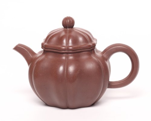 许军紫砂壶 葵掇球 原矿底槽清