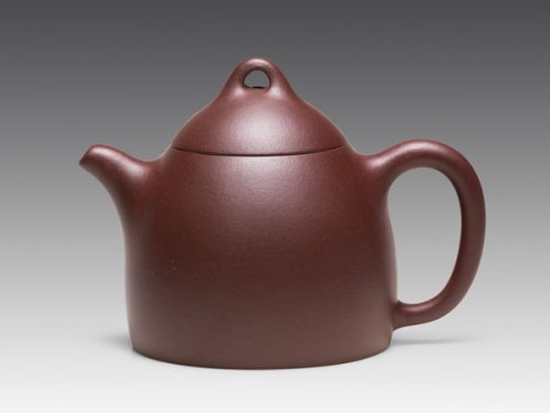 顾峰明紫砂壶 秦权壶 原矿底槽清