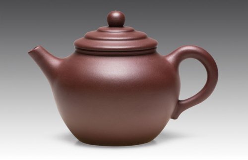 顾峰明紫砂壶 橄榄壶 原矿底槽清