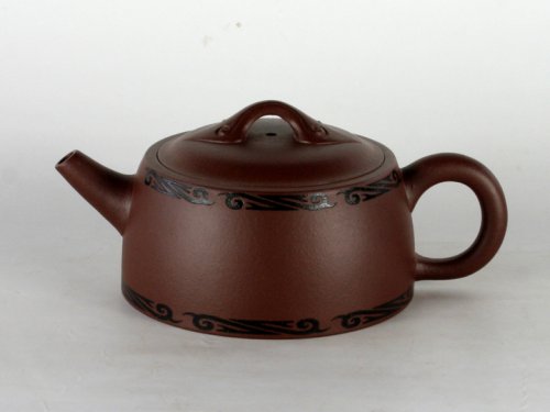 范逸萍紫砂壶 如意 原矿紫泥