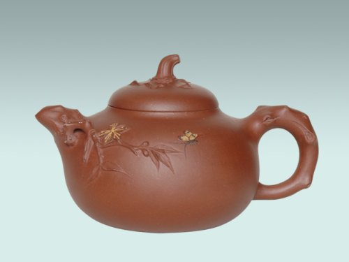 吴勇紫砂壶 花香蝶自来 原矿底槽清