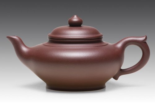 顾峰明紫砂壶 笑樱壶 原矿底槽清