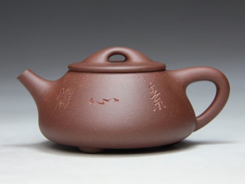 姜新伟紫砂壶 景舟款小石瓢 原矿底槽清