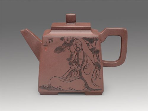 卢宁刚紫砂壶 心悟 原矿底槽清