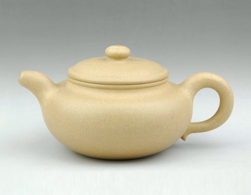 李伟紫砂壶 仿古壶 本山绿泥