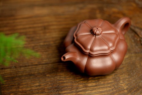 酒虎紫砂壶 精美之作 美若葵花 张力十足 葵仿古 原矿清水泥