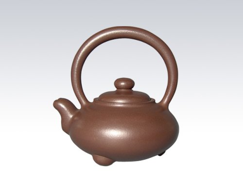 李志平紫砂壶 圣珠提梁 原矿底槽清