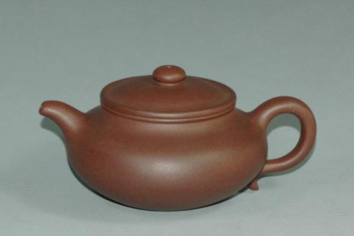 姚忠紫砂壶 大亨莲子 原矿紫泥