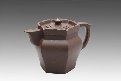 王耕兰紫砂壶 僧帽 原矿紫泥