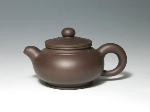 王杏坤紫砂壶 碧玉仿古 原矿紫泥