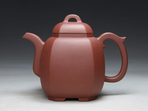 祁明亮紫砂壶 福临八方壶 原矿清水泥