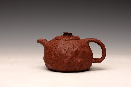 谢多莲紫砂壶 肌理自然生动 全手灵芝龚春 古朴之味 原矿紫泥