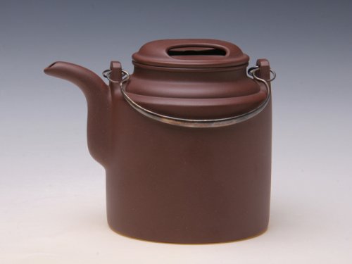 周菊英紫砂壶 洋桶壶 原矿底槽清