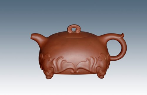 范锡军紫砂壶 福到君前 原矿底槽清