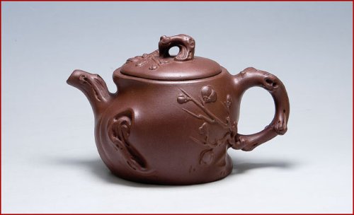 顾峰明紫砂壶 小梅桩壶 原矿底槽清