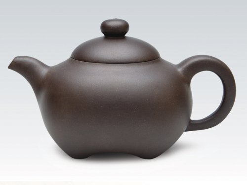 汤鸣皋紫砂壶 丰韵 原矿黑泥