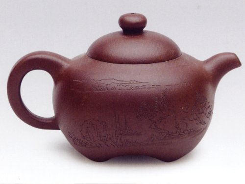 汤鸣皋紫砂壶 小品丰韵 原矿紫泥
