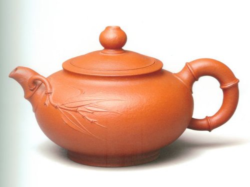 周菊英紫砂壶 春竹 原矿降坡泥