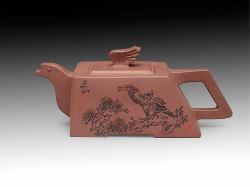 卢宁刚紫砂壶 英雄壶 原矿底槽清