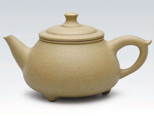 汤鸣皋紫砂壶 如意石瓢 老段泥