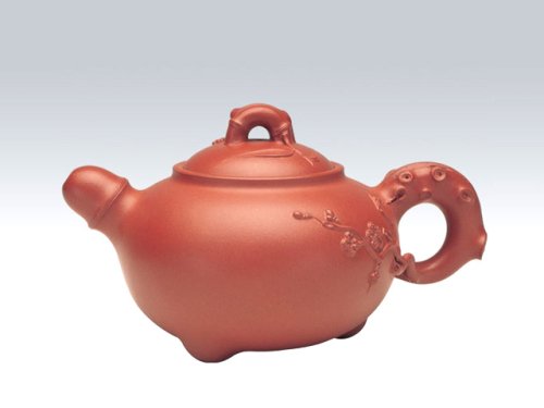 李志平紫砂壶 梅竹双友壶 原矿清水泥