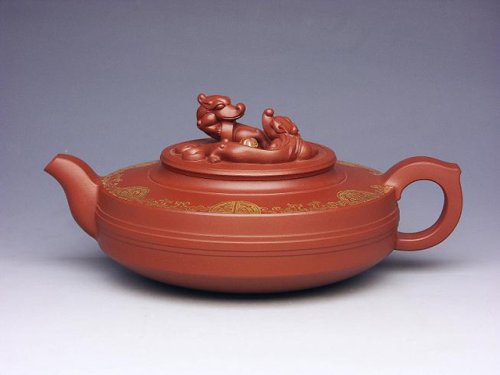 徐俊紫砂壶 楚风汉韵 原矿清水泥