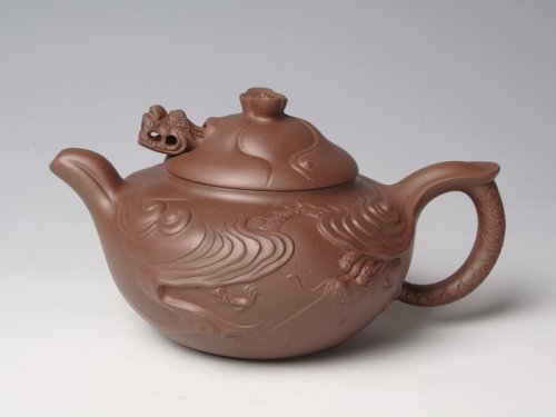 范洪泉紫砂壶 云龙壶 原矿底槽清