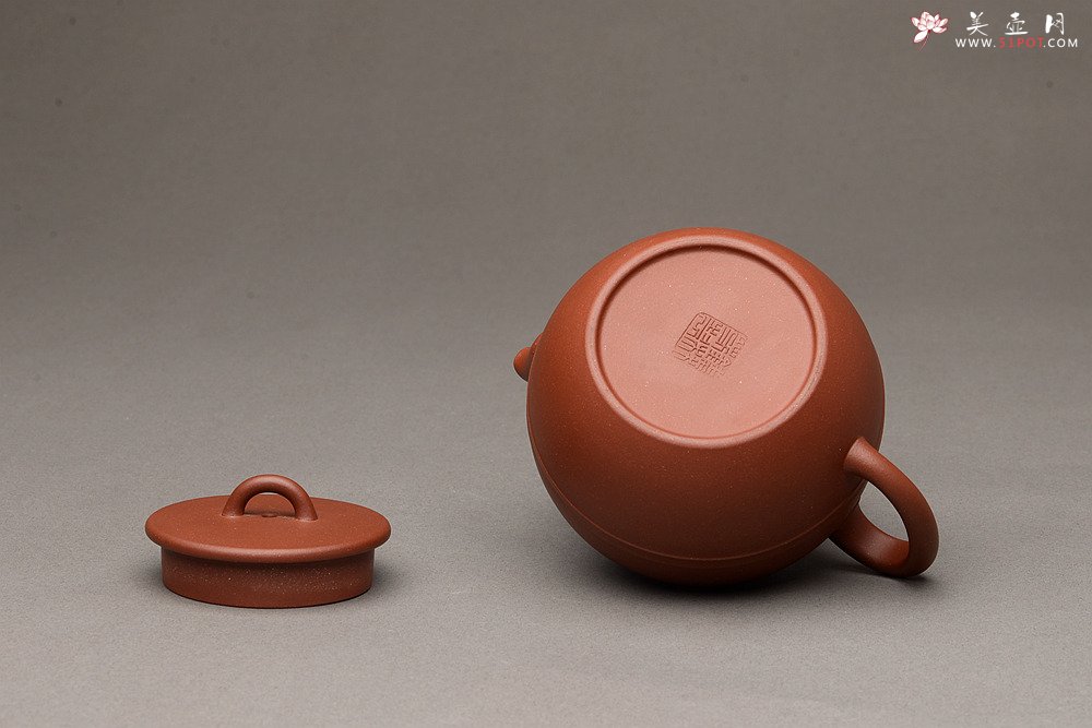 紫砂壶图片：钱林芳全手新作 韵味独特 做工精致 线韵 - 美壶网