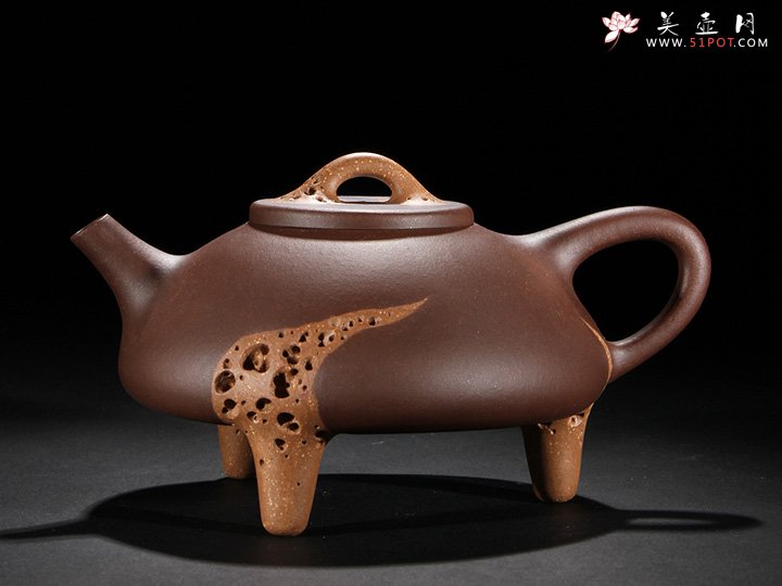紫砂壶图片：石瓢新韵3 - 美壶网