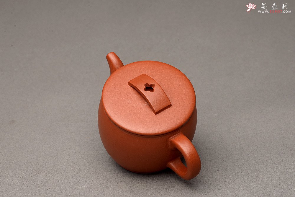 紫砂壶图片：王微全手新品 大口实用 优质朱泥~~全手小汉瓦 - 美壶网