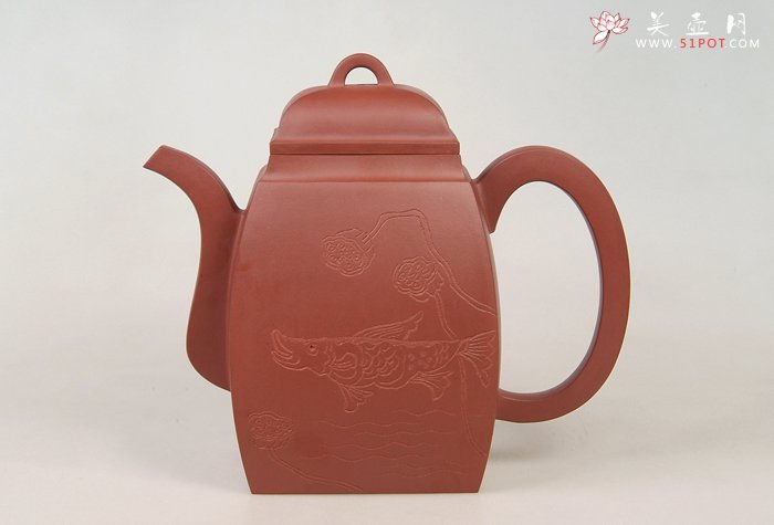 紫砂壶图片：超大汉方 - 美壶网