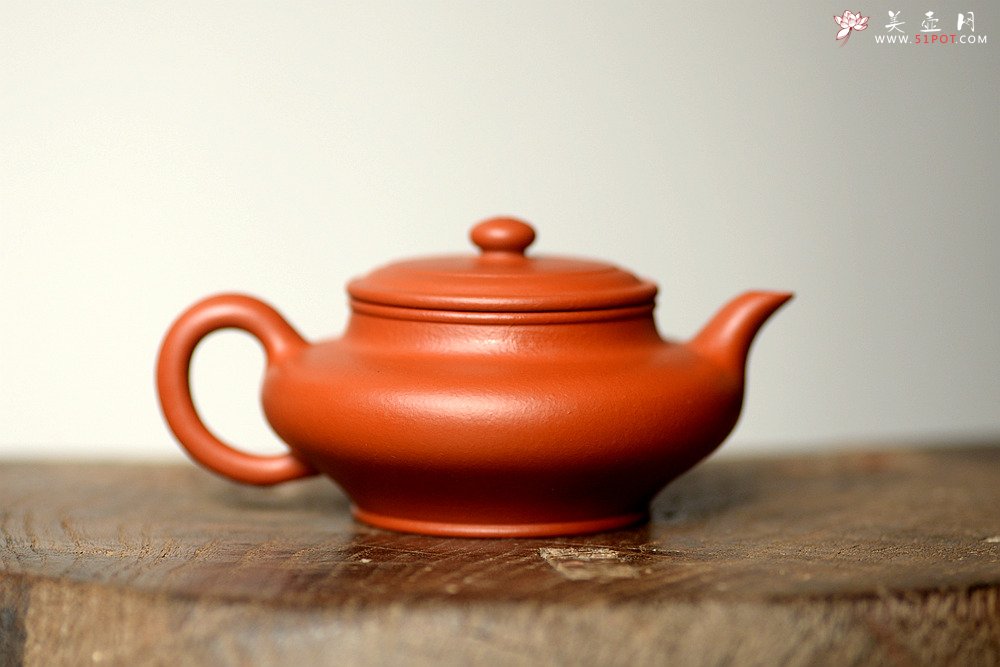 紫砂壶图片：美壶特惠 性价比极高 传统实用 优质朱泥~~虚扁 - 美壶网