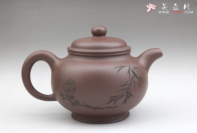 紫砂壶图片：掇球壶 - 美壶网