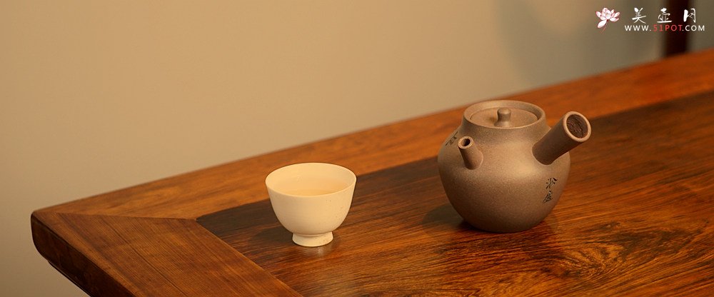 紫砂壶图片：淞庐出品 全手佳作 文气十足~ 云水禅心急须二式 炮嘴独孔 - 美壶网