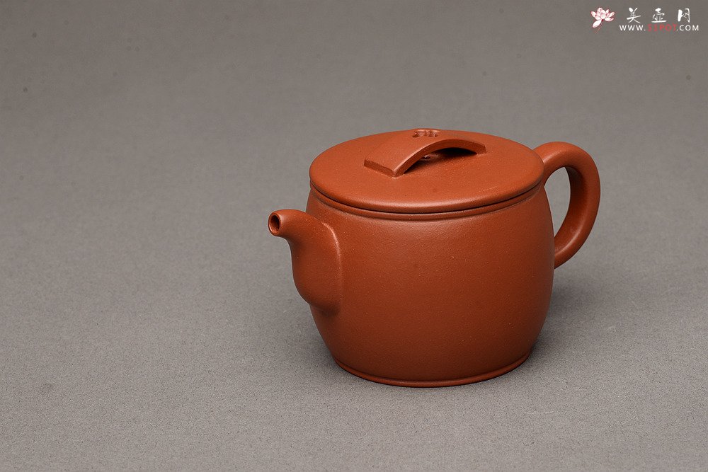 紫砂壶图片：王微全手新品 大口实用 优质朱泥~~全手小汉瓦 - 美壶网