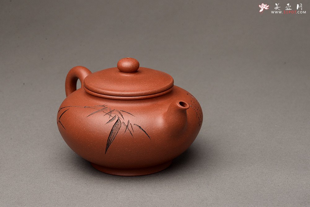 紫砂壶图片：端庄典雅 顾小英新作  全手紫韵 - 美壶网