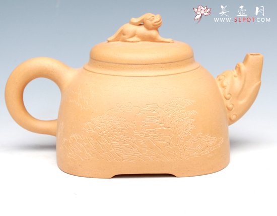 紫砂壶图片：兽乐 - 美壶网