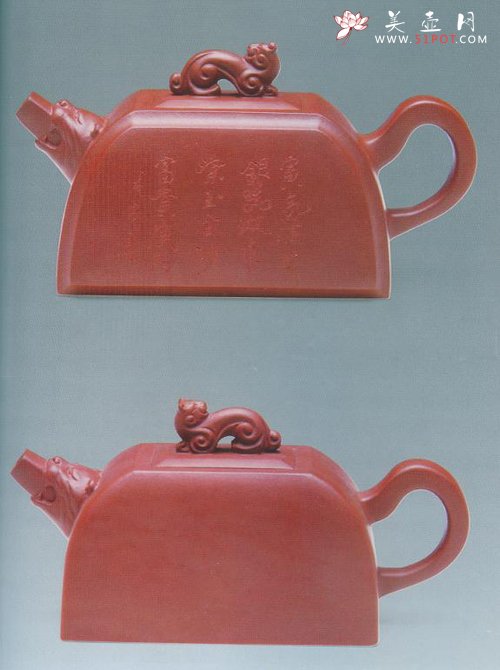 紫砂壶图片：楚汉风争雄壶 - 美壶网