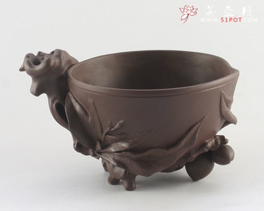 紫砂壶图片：圣桃杯 - 美壶网